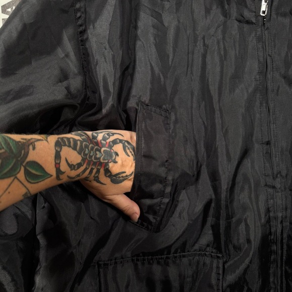 Tact Squad Advance Auto Parts Jacket XL Black Insulated‎ Faux Fur Collar Hood - Picture 10 of 16